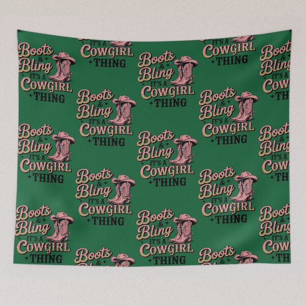 Item preview, Boots &amp_ Bling its a Cowgirl Thing Black Cowgirl Melanin designed and sold by PBandDoodlese.