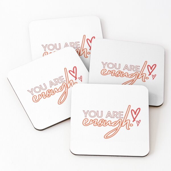 Item preview, You Are Enough - Self Love Motivational Quote  designed and sold by Breathe & Believe DXB.