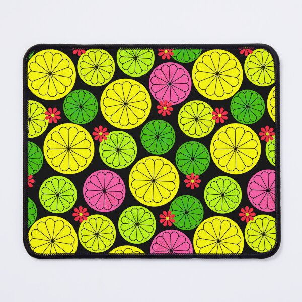 Item preview, Pink Lemonade Pattern: Vibrant Lemon & Lime Slices designed and sold by DEC02.