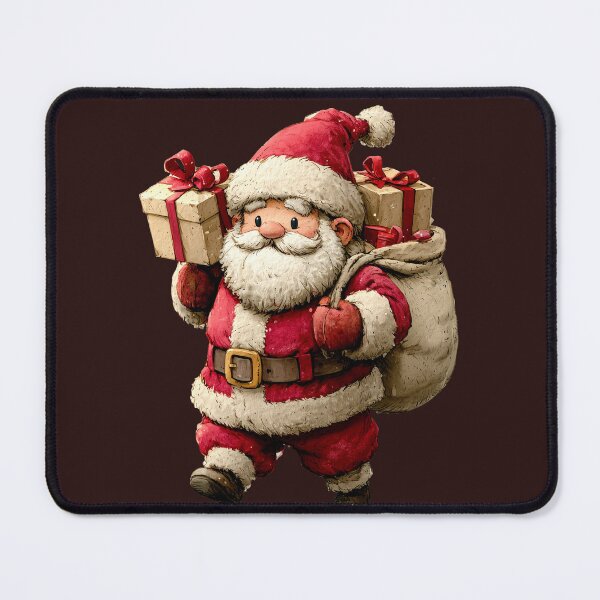 Item preview, Charming Vintage Style Santa Claus with Gifts designed and sold by colorful-white.