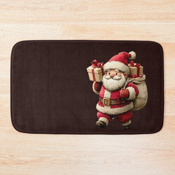 Item preview, Charming Vintage Style Santa Claus with Gifts designed and sold by colorful-white.
