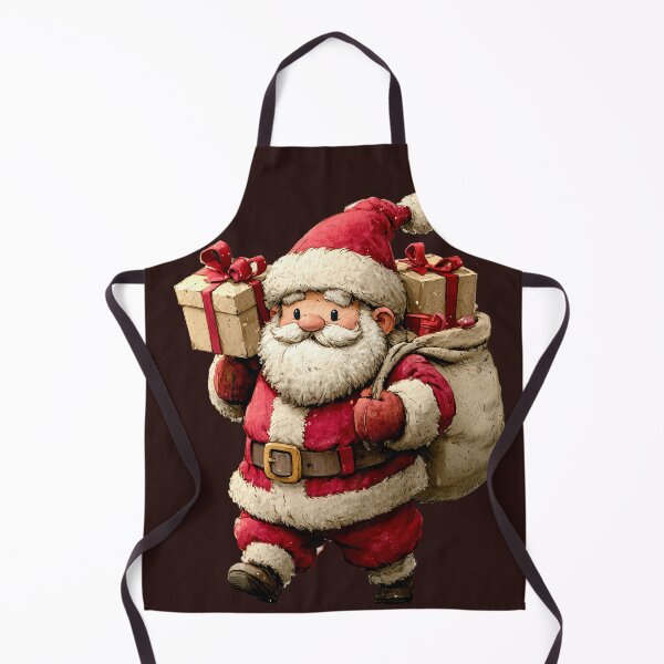 Item preview, Charming Vintage Style Santa Claus with Gifts designed and sold by colorful-white.