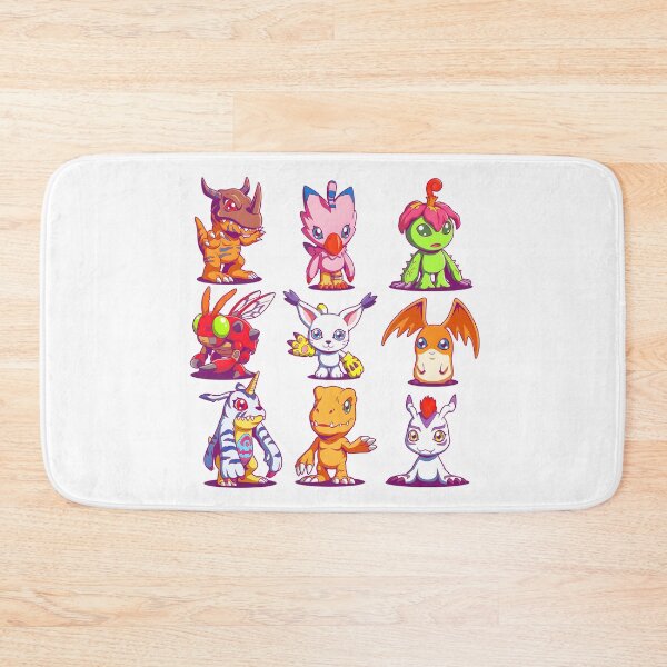 Item preview, Classic Rookie Digital Monsters all Squad Grid Art cute illustration  designed and sold by sabartgunpla.