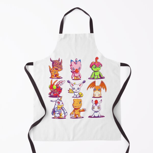 Item preview, Classic Rookie Digital Monsters all Squad Grid Art cute illustration  designed and sold by sabartgunpla.