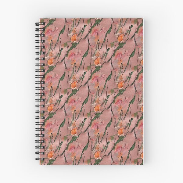Item preview, Spring Floral Abstract Pattern in Peach designed and sold by Artistestella.