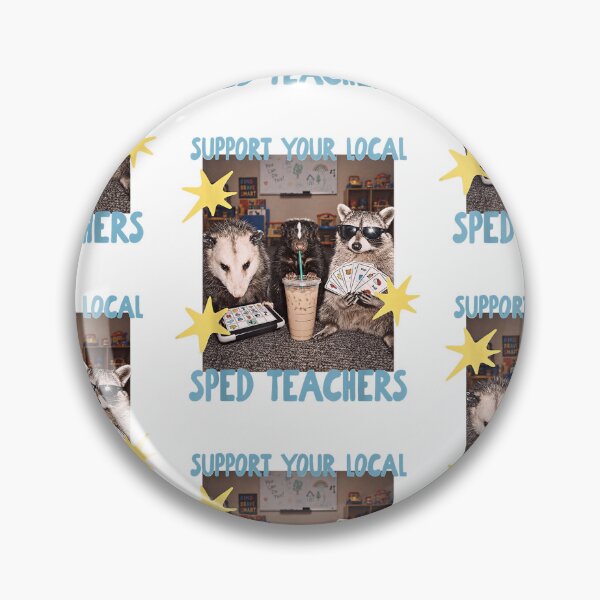 Item preview, Support Your Local SPED Teacher Raccoon designed and sold by Morbiusshop.