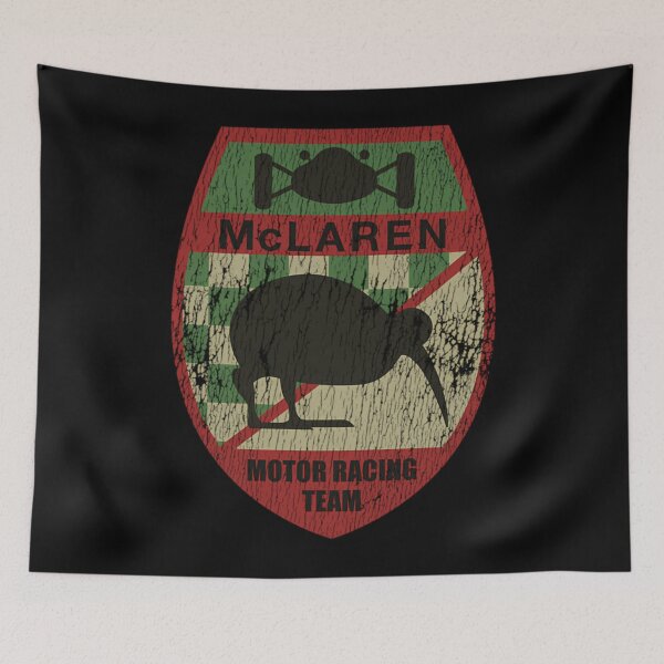 Item preview, Bruces Mclarens Motor Racings Team First Logo - 1963 - Ageds Worns Print designed and sold by Angel2paradis.