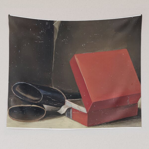 Item preview, Scatola rossa con astuccio per occhiali - 1923 designed and sold by NeonCanvasDream.