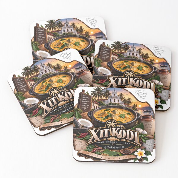 Item preview, Xit Kodi • Goan Coconut Curry • A Taste of Home designed and sold by Goanheartprints.