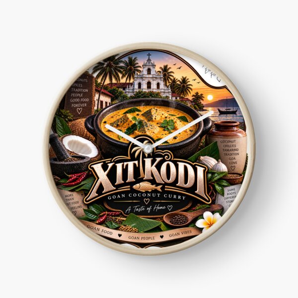 Item preview, Xit Kodi • Goan Coconut Curry • A Taste of Home designed and sold by Goanheartprints.