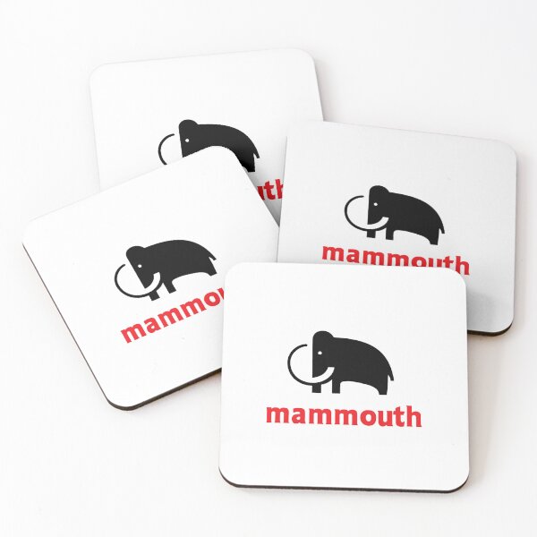 Item preview, Mammouth Minimalist Red Logo Typography Design Classic T-Shirt designed and sold by HBDStudio.