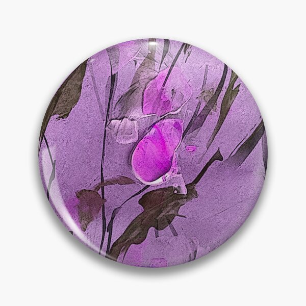Item preview, Spring Floral Abstract Pattern in Mauve designed and sold by Artistestella.