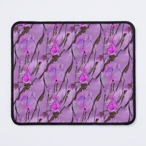 Item preview, Spring Floral Abstract Pattern in Mauve designed and sold by Artistestella.