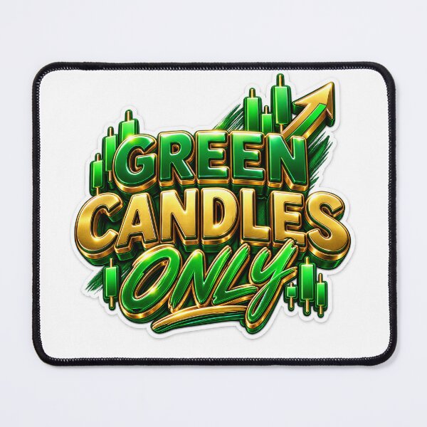 Item preview, Green Candles Only Trading designed and sold by MR4me.