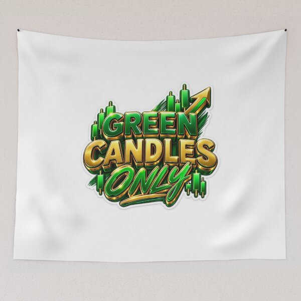 Item preview, Green Candles Only Trading designed and sold by MR4me.