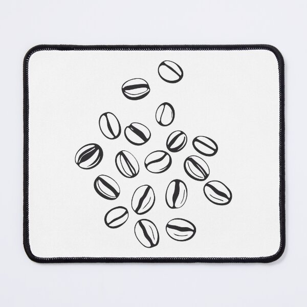 Item preview, Coffee Beans Elegant 2 Line Art Gift designed and sold by OneLine Studio.