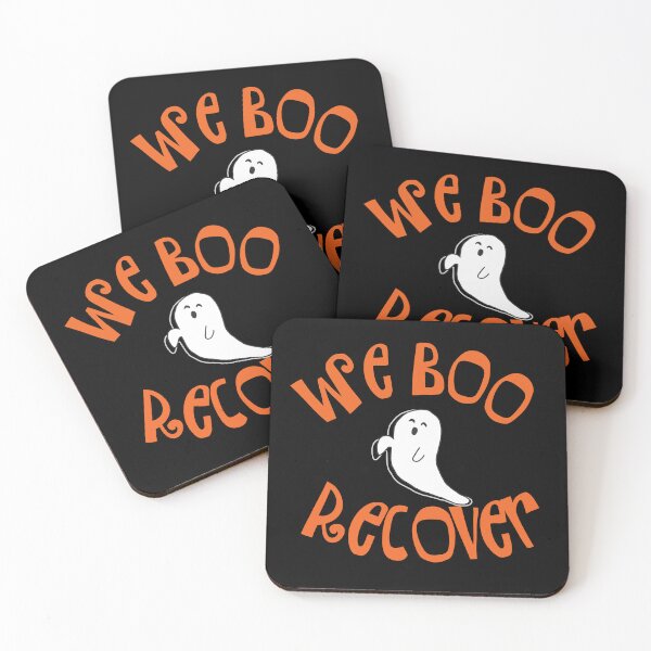 Item preview, Clean & sober Halloween ~ WE BOO RECOVER  designed and sold by OmStudioz .
