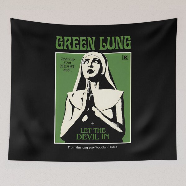 Item preview, Green Lung Occult Rock Vintage Band designed and sold by brookegentryen.