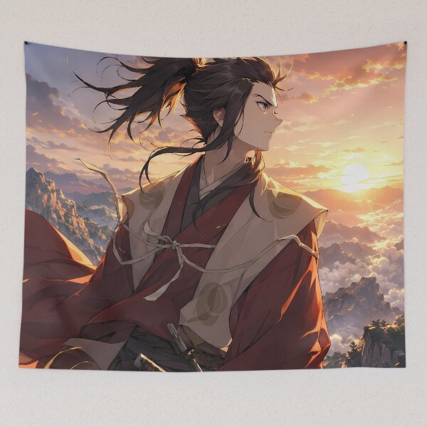 Item preview, Tahomaru Dororo Golden Mountain Sunrise designed and sold by mildaclairmo.
