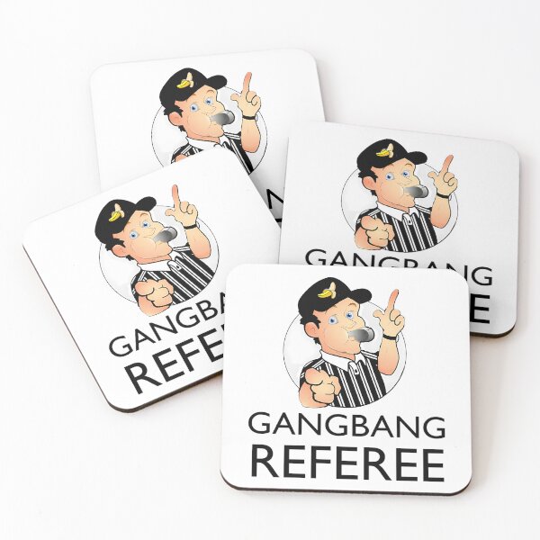 Item preview, Gangbang Referee - Sex Humor designed and sold by Oldfangleds.