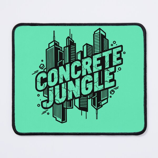 Item preview, Concrete Jungle Urban City Skyline Typography Street Art Design designed and sold by cannsuh.