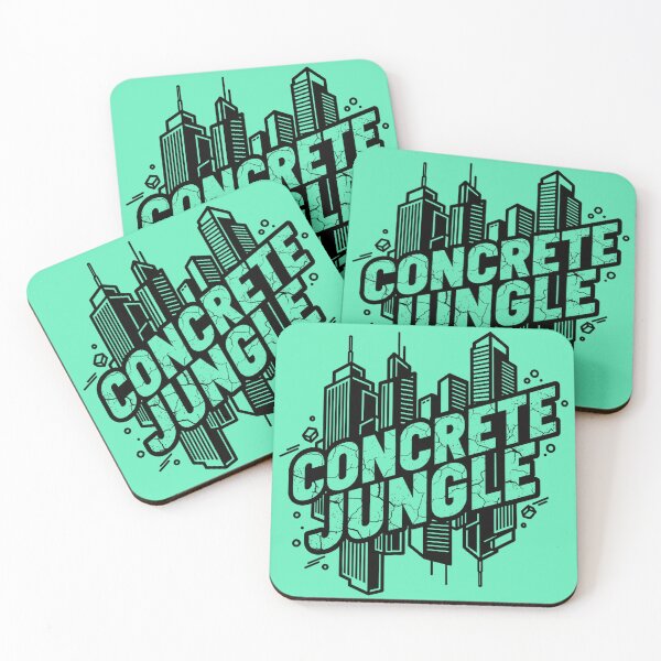 Item preview, Concrete Jungle Urban City Skyline Typography Street Art Design designed and sold by cannsuh.