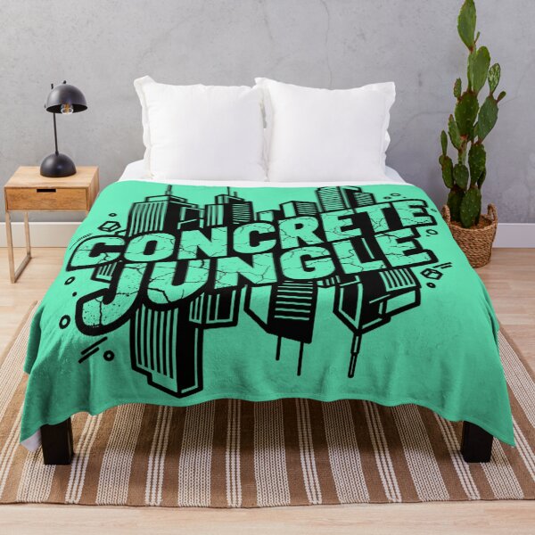 Item preview, Concrete Jungle Urban City Skyline Typography Street Art Design designed and sold by cannsuh.