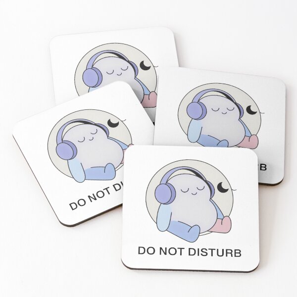 Item preview, Do Not Disturb Funny Sticker designed and sold by Orillia.