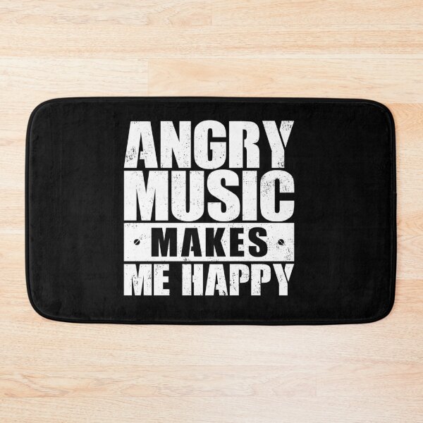 Item preview, Angry Music Makes Me Happy - Funny Rock Metal Music Lover designed and sold by qarinefesia.