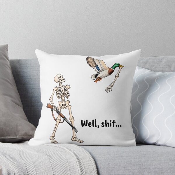 Item preview, Funny Skeleton Duck Hunting  designed and sold by Stivaktis Art Daily.