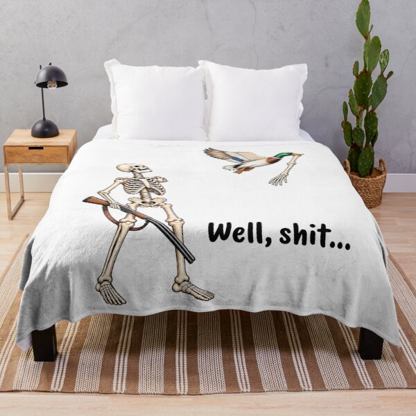 Item preview, Funny Skeleton Duck Hunting  designed and sold by Stivaktis Art Daily.