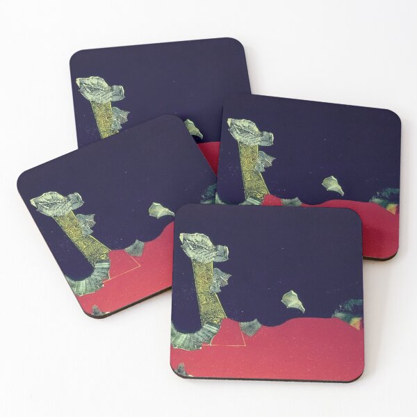 Item preview, Landscape with shells designed and sold by NeonCanvasDream.