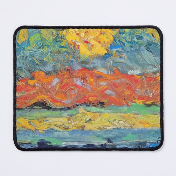 Item preview, Landscape with sun designed and sold by NeonCanvasDream.