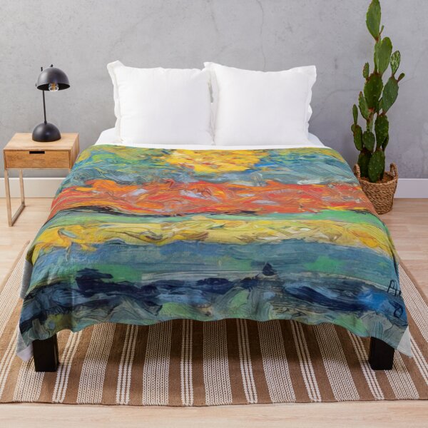 Item preview, Landscape with sun designed and sold by NeonCanvasDream.