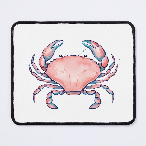 Item preview, Watercolor crab designed and sold by ReneeW7.