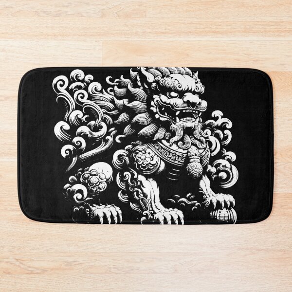 Item preview, Dark Art Chinese Foo Dog Komainu Guardian designed and sold by MORSPECTIVE.