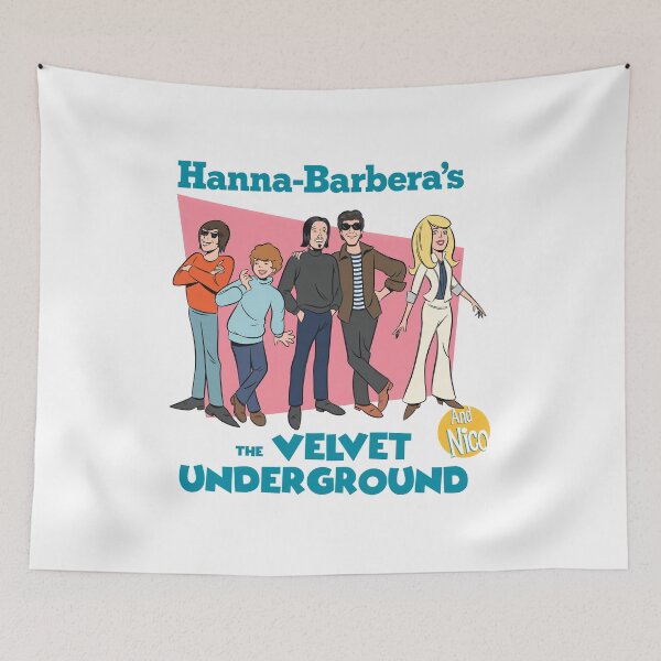 Item preview, Hanna-Barbera Flintstones Velvet Underground Nico Retro designed and sold by SASHASALLE.
