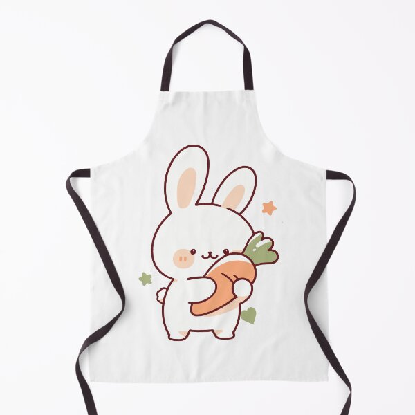 Item preview, Cute Bunny with Carrot – Adorable Cartoon Art designed and sold by rudicreations.