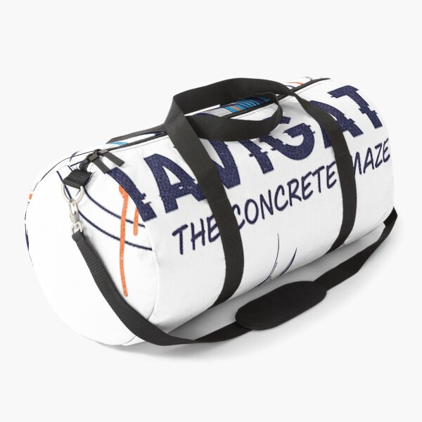 Item preview, Navigate The Concrete Maze Urban City Compass Skyline Art designed and sold by cannsuh.
