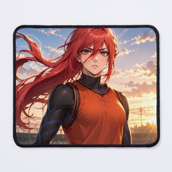 Item preview, Hyouma Chigiri Blue Lock Sunset Football Field Portrait designed and sold by mildaclairmo.