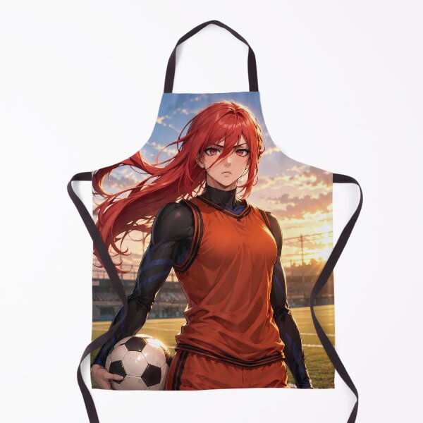 Item preview, Hyouma Chigiri Blue Lock Sunset Football Field Portrait designed and sold by mildaclairmo.