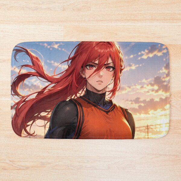 Artikelvorschau, Hyouma Chigiri Blue Lock Sunset Football Field Portrait entworfen und verkauft von mildaclairmo.