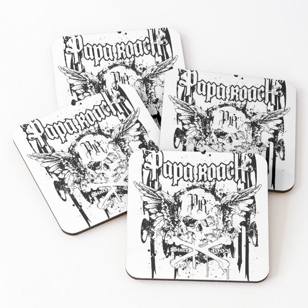Item preview, Papa Roach Skull Wings Crossbones Rock Music Item designed and sold by SASHASALLE.