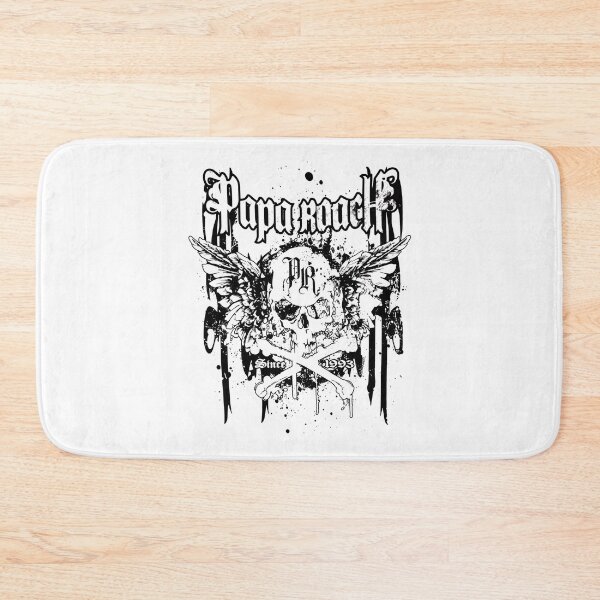 Item preview, Papa Roach Skull Wings Crossbones Rock Music Item designed and sold by SASHASALLE.