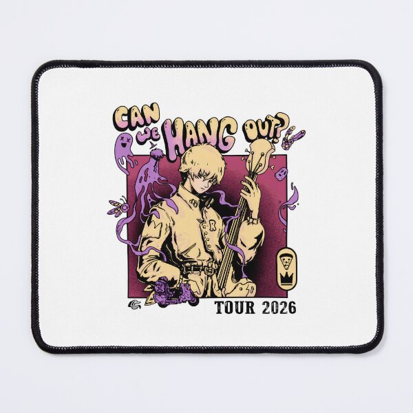 Item preview, Can We Hang Out? Anime Bass Guitar Tour 2026 Art designed and sold by SASHASALLE.