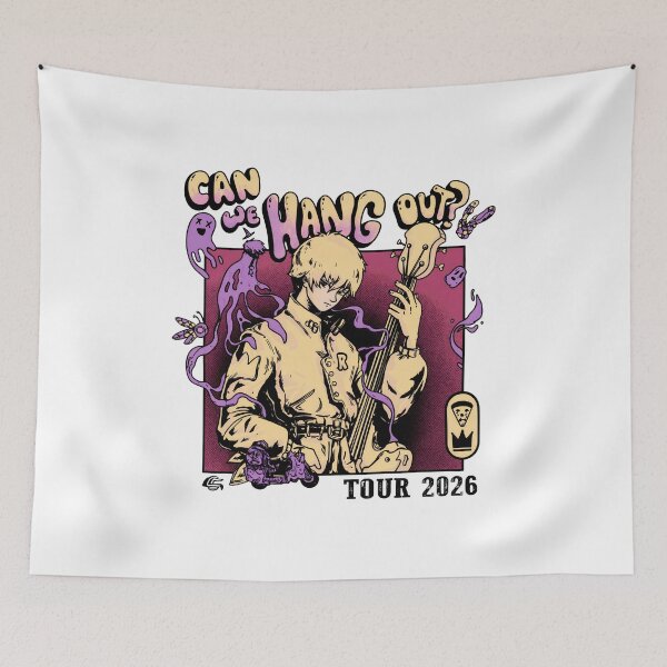 Item preview, Can We Hang Out? Anime Bass Guitar Tour 2026 Art designed and sold by SASHASALLE.