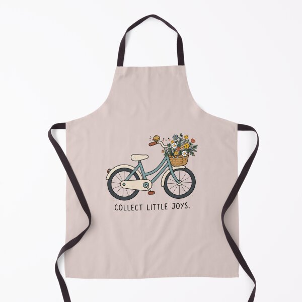 Item preview, Collect Little Joys | Cute Bicycle Flower Basket Art designed and sold by MrDev.