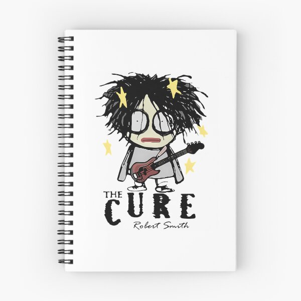 Item preview, The Cures Robert Smiths Cartoon Gothic Rock Band  designed and sold by FreedomAppared.