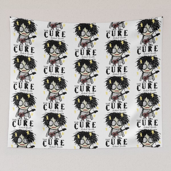 Item preview, The Cures Robert Smiths Cartoon Gothic Rock Band  designed and sold by FreedomAppared.