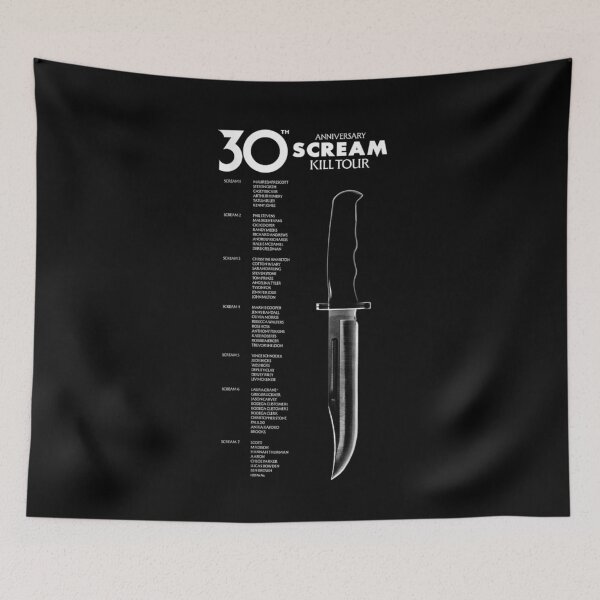 Item preview, Scream 30th Anniversary Kill Tour Officially Licensed designed and sold by Fatherday.
